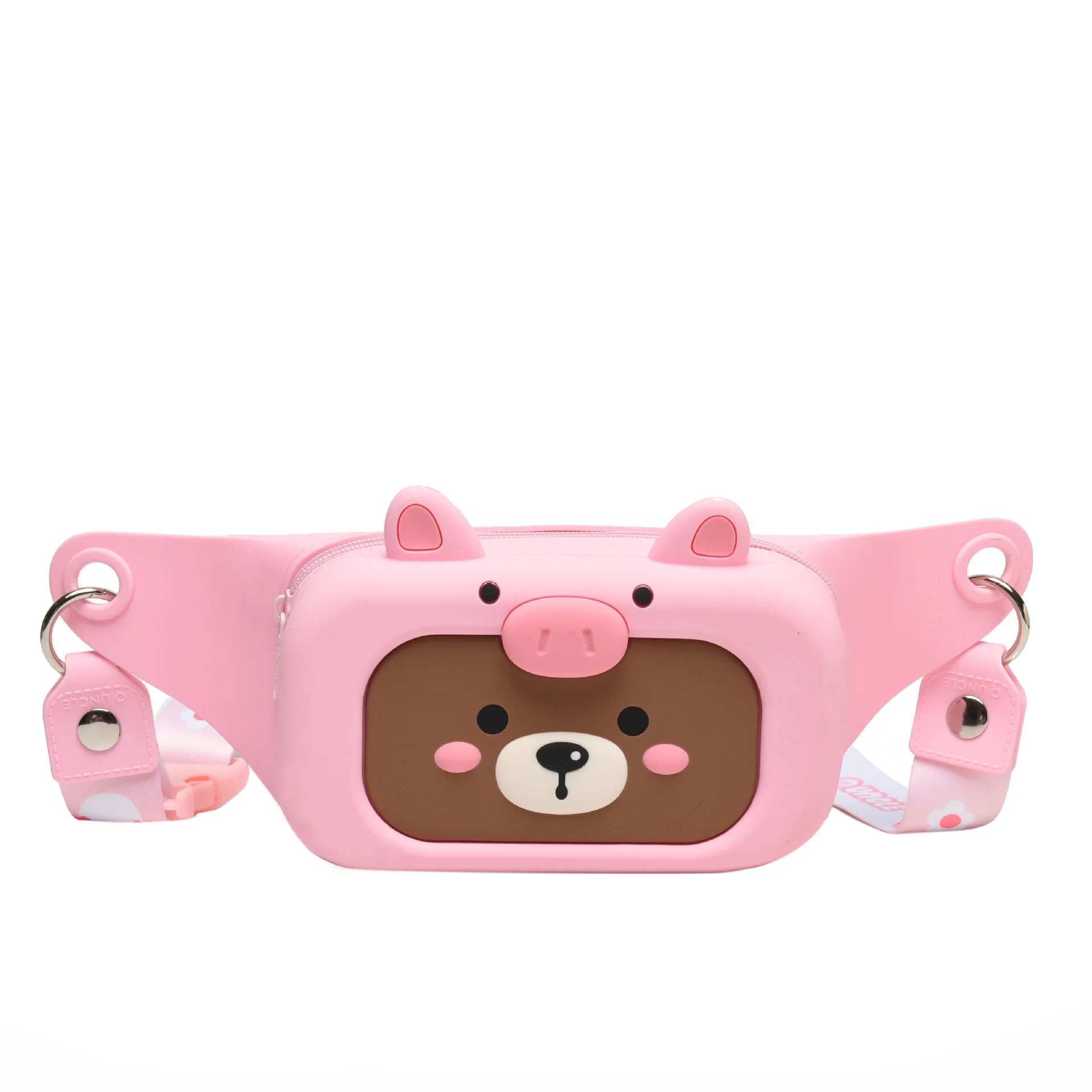 Silica gel Phone Bag Waist Pack Fanny Pack Belt Bag Sac Banane Femme Money bag Hip Hop Men Chest Bag candy Portfel beintasche