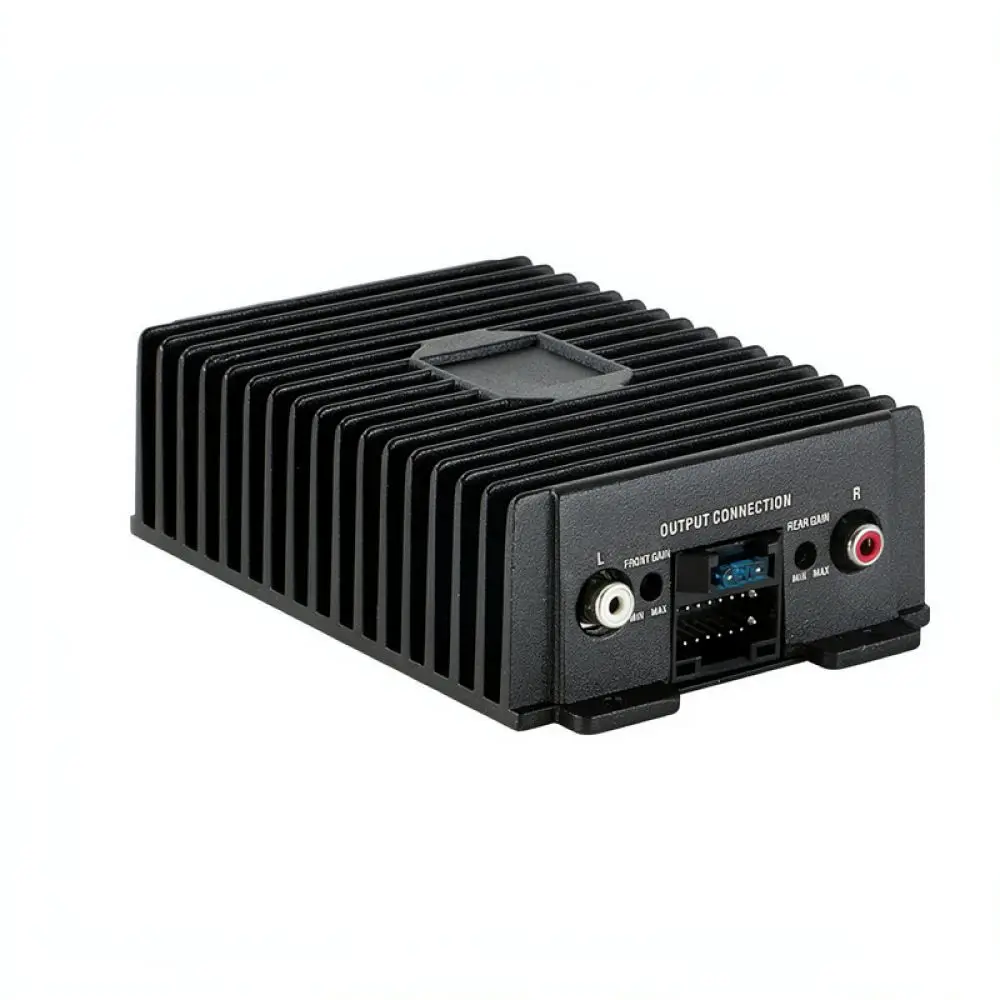 Automotive DSP Sound Processor Amplifier 4 Channel Class AB Stereo Power Amp Audio Enhancement For Universal Vehicle Radio