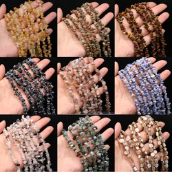 Natural Stone Beads Mix-color Irregular Shape Cryatal Gravel Exquisite Beaded for Jewelry Making DIY Bracelet Necklace Accessory
