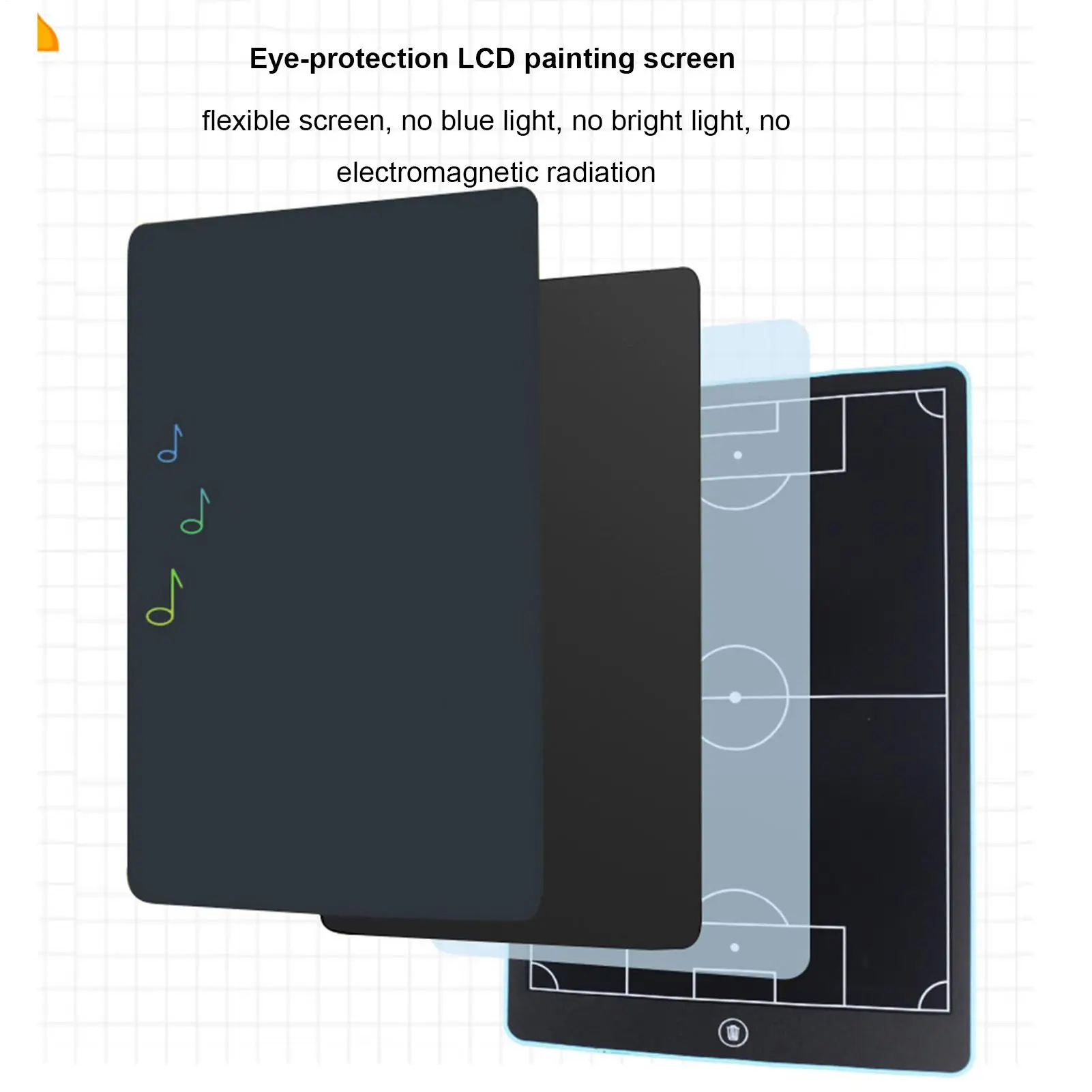 LCD 描画ボード サッカー戦術ボード バスケットボールコーチングボード 16 インチ戦略 LCD ライティングタブレット 電子コーチングボード