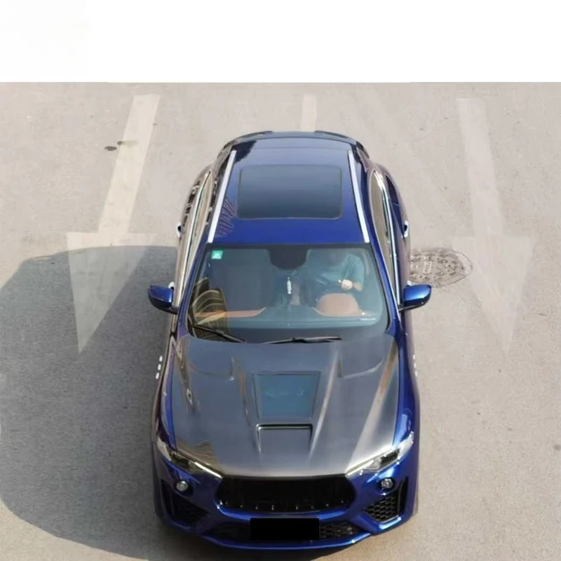 New LD Style Carbon Fiber Body Kit for Levante 2016-2022 Upgrade Includes Front Lip Rear Diffuser Exhaust