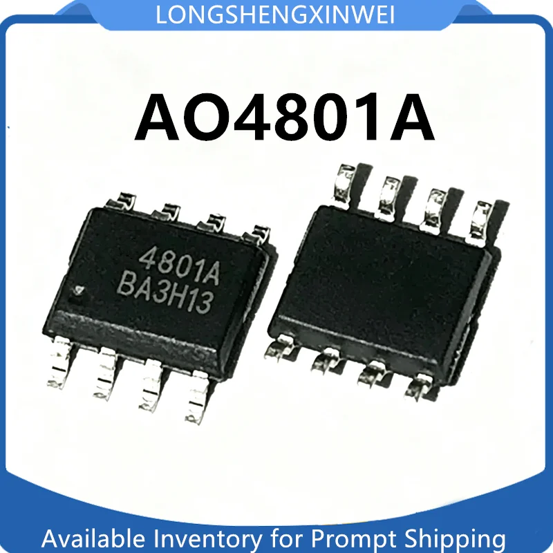 1PCS AO4801A New SOP-8 Original MOSFET in Stock