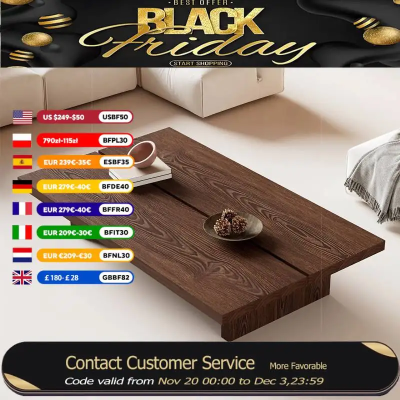 

Brown Luxury Coffee Tables Livingroom Design Wood Center Coffee Tables Decor Modern Apartment Mesa De Centro Furniture Home