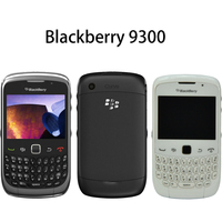 Original Unlocked Blackberry 9300 3G Mobile  Cell Phone 2.46'' TFT Display 2MP WIFI GPS BlackBerryOS Bar Smartphone