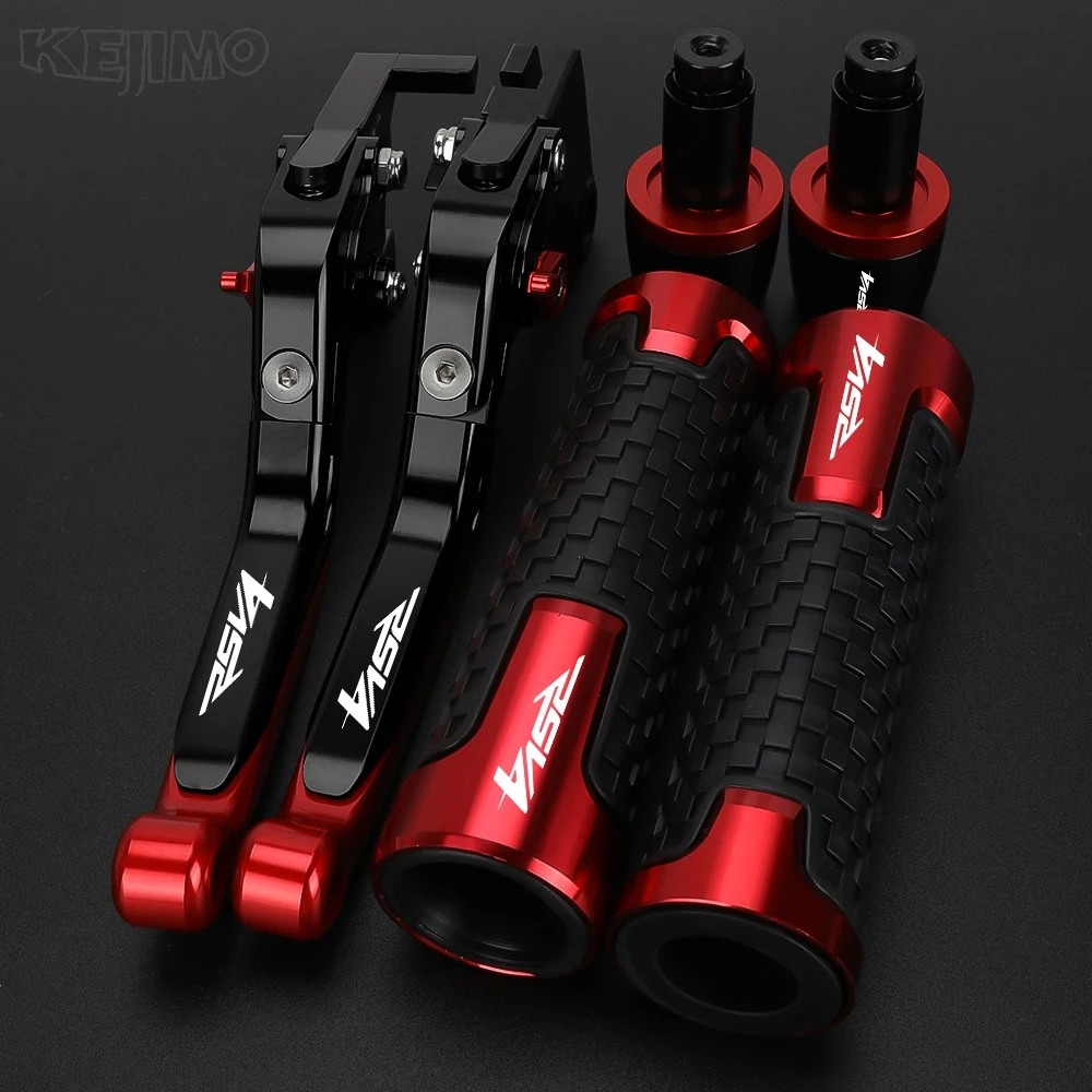 Motorcycle Accessories Brake Clutch Levers Handlebar Handle bar Hand Grips ends For APRILIA RSV 4 RSV4 FACTORY 2009-2025 2026