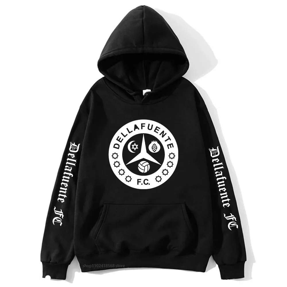 Women Fashion Hip Hop Sweatshirt Dellafuente FC Hoodie Harajuku Streetwear Men Clothes Female Hoody Girls Tops Female Pullovers