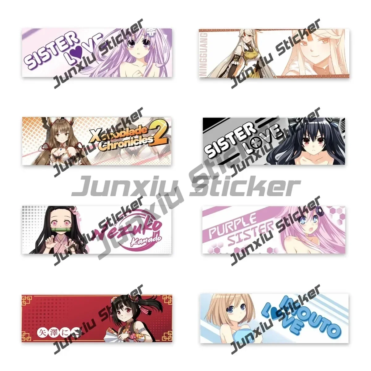 

Creative Stickers Anime Slap Car Decal Accessories for Racing Rally 4x4 Off Road Motorcycle Windows Laptop Waterproof KK Oem