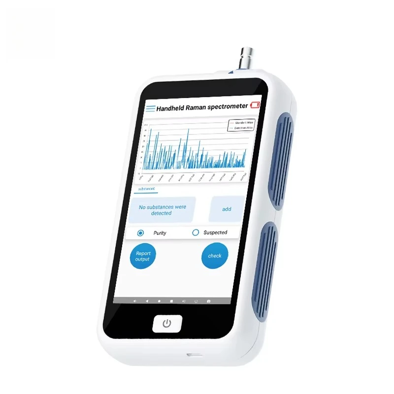 SERS Handheld Raman Spectrometer for Forensic Substance ID – Portable Hazmat Chemical Analyzer IP67 Ex for Law Enforcement & Lab