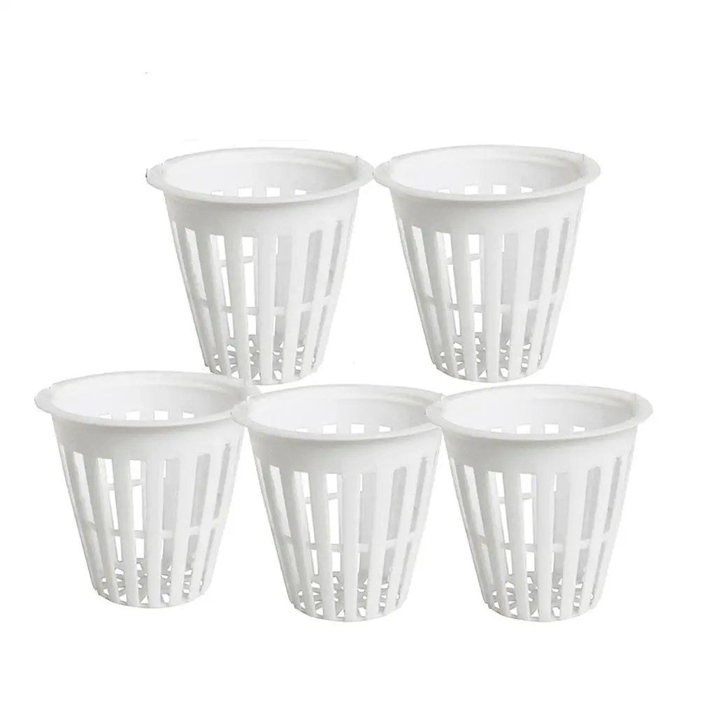 Mesh Plant Cloning Basket Foam Insert Net Cup Durable Hydroponic Pots for Seedlings and Outdoor Garden