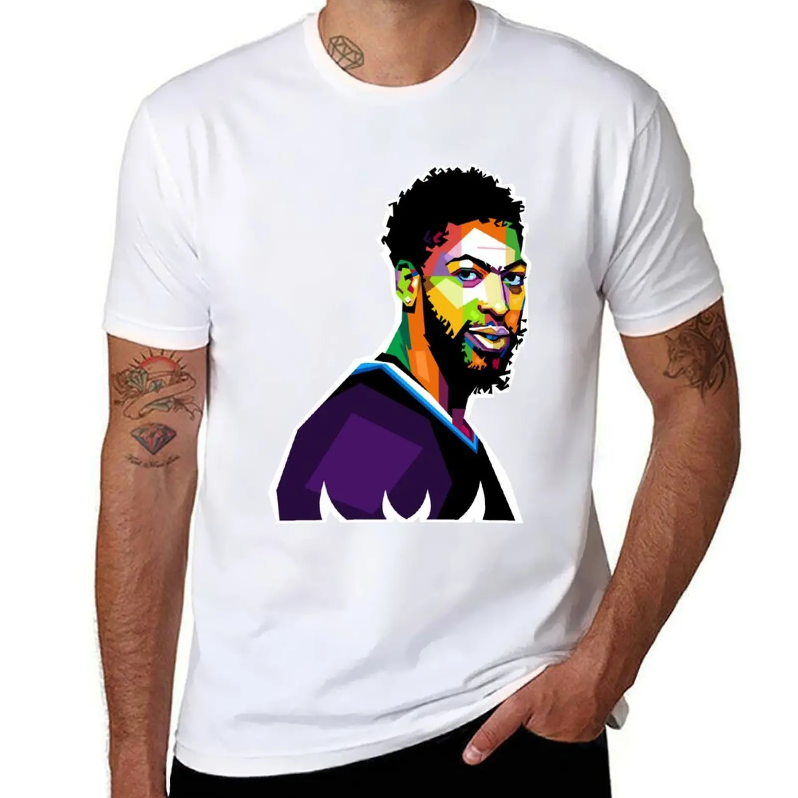 

Anthony Davis T-Shirt t shirt man designer t shirts for man cotton soft T-Shirt