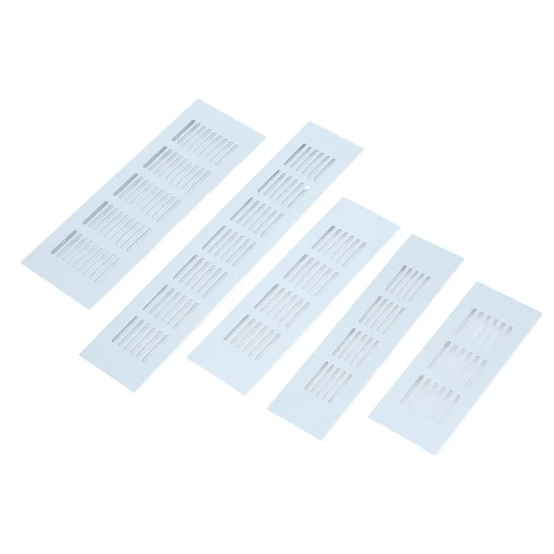 Aluminum Alloy Ventilation Grilles Rectangular Air Vent Cover Heat Dissipation Vent Panel For Wardrobe Cabinet Furniture Door
