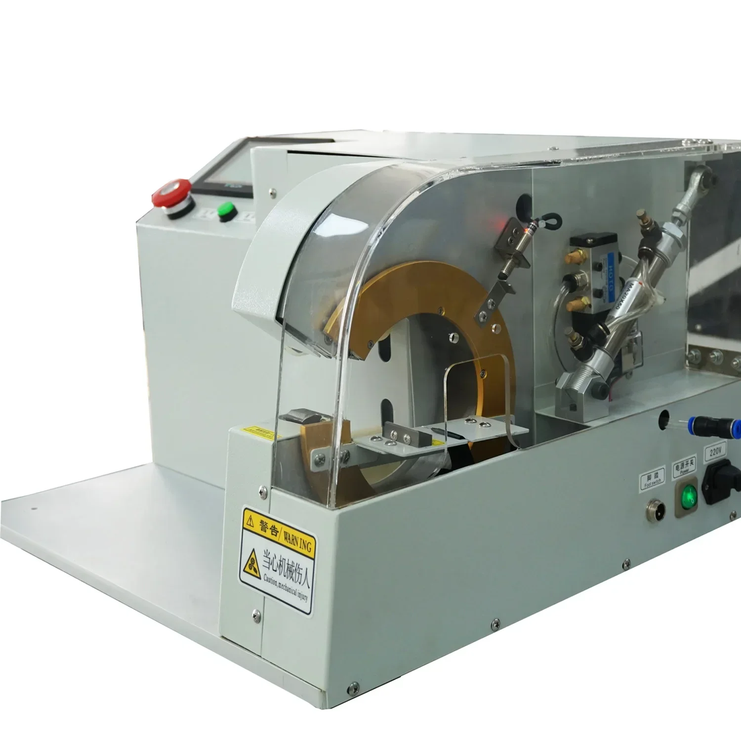 High speed Automatic electric tape wrapping machine for wire harness cable tape winding machine