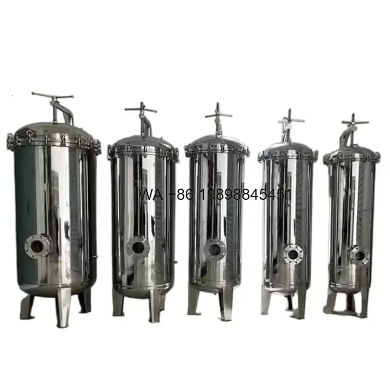 Wmwmnu for Saving Time and Labor 304 316 Stainless Steel Honey Number 2 Bag Filter Filter Plant to Purify Liquids