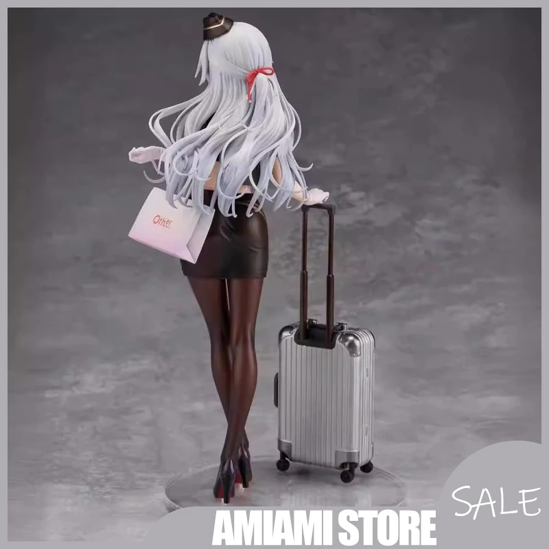 

24cm Stewardess Series Shiori Kuwahara Figure Original Artwork Statue Airline Uniform Collectible Birthday Christmas Gifts Toy