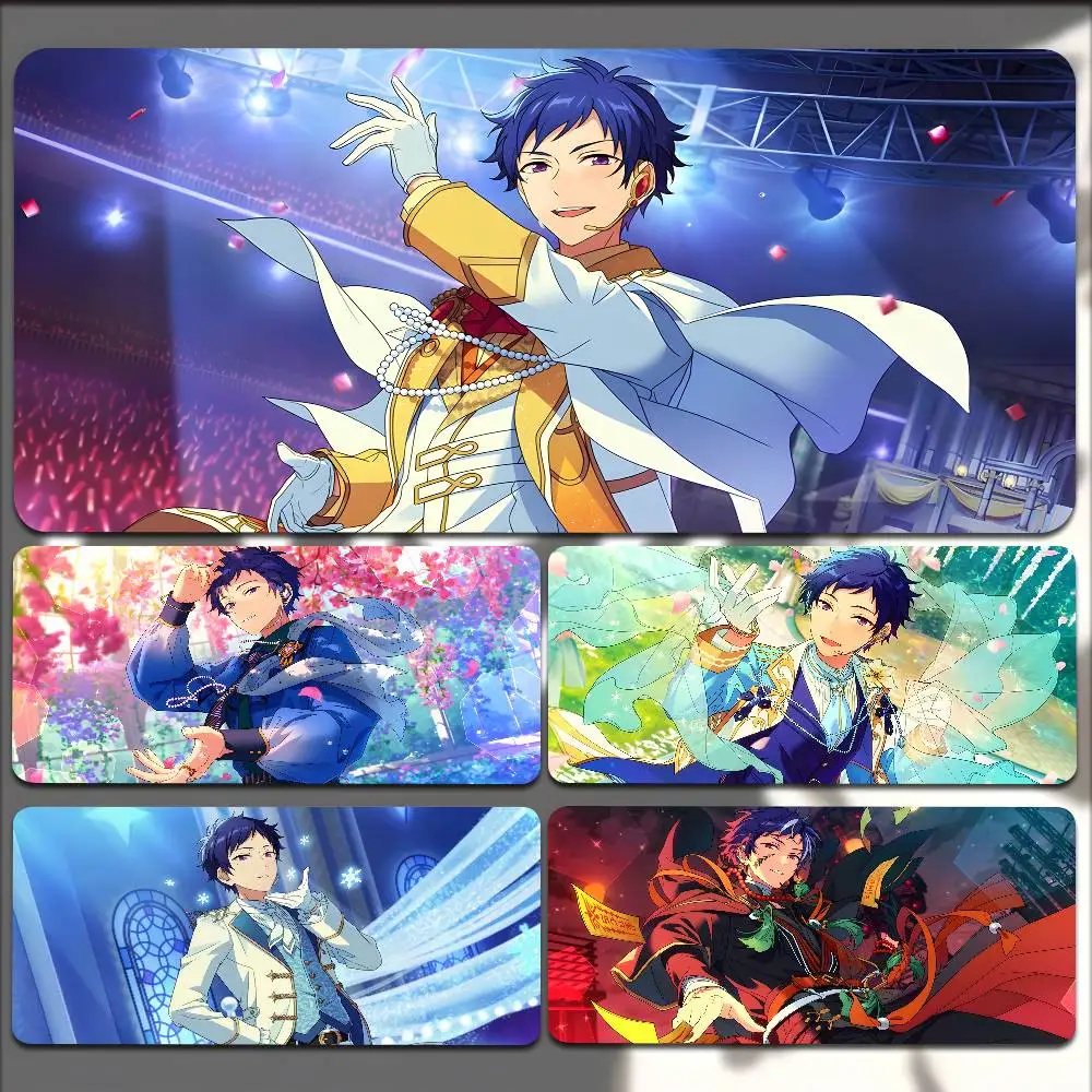 

1pc Music Game Fushimi Yuzuru Mousepad Non-slip Suitable For Office Computers Laptops E-sports Game Desk Mats XXL Keyboard