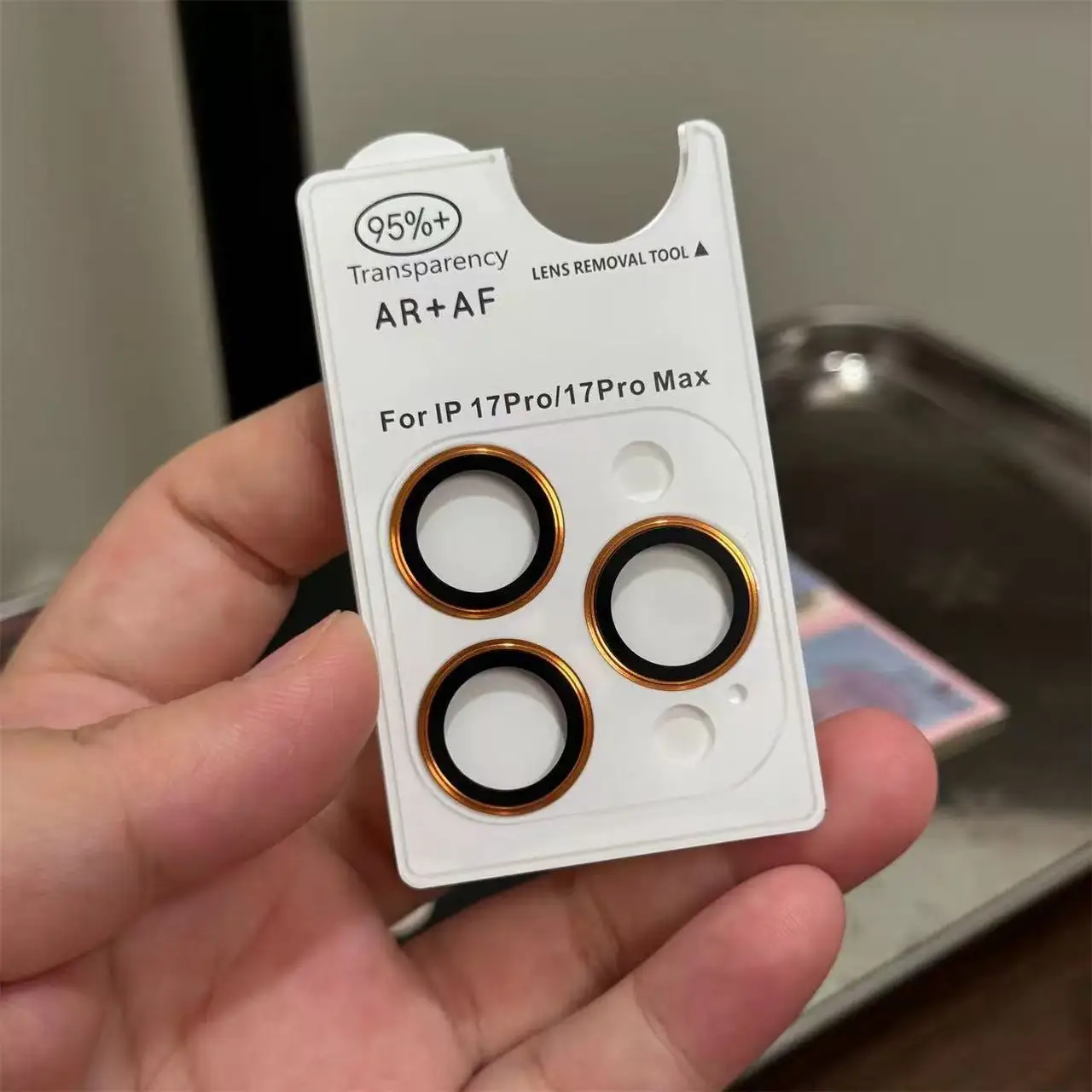 2-3Pcs Camera Metal Ring Protector For 17 16 15 Pro Max 14 Pro Back Lens Tempered Glass For IPhone16 Plus Lens Cover Accessories