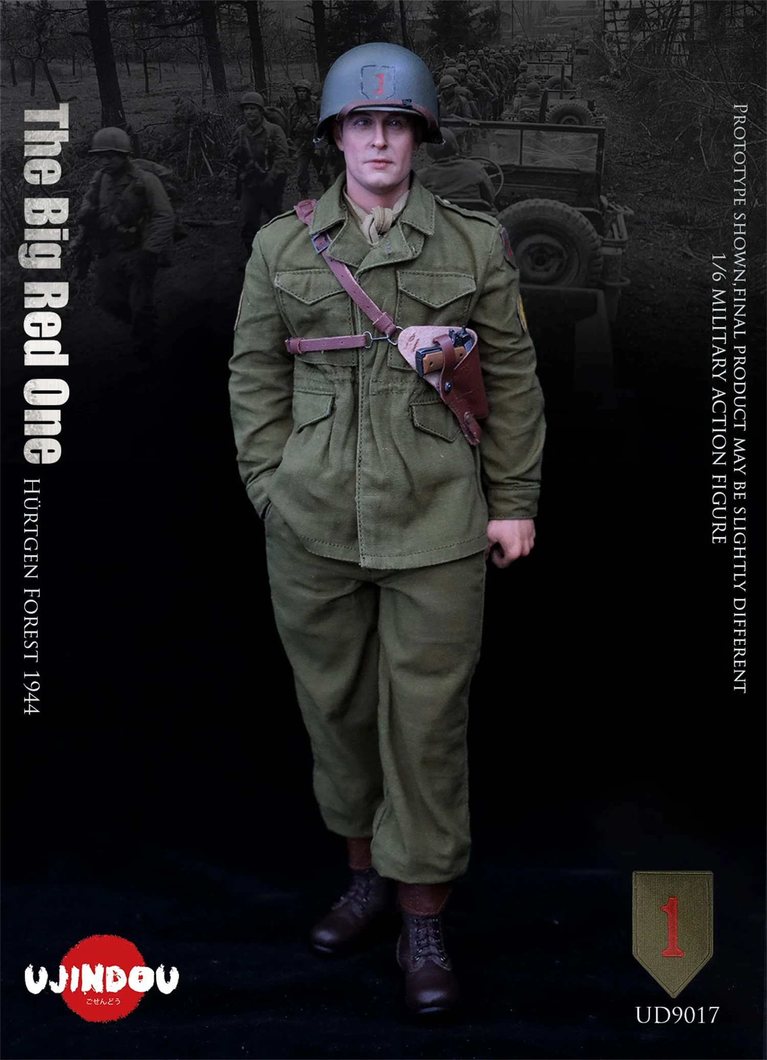 Ujindou ud9017 1/6 der große rote u. s. Armee Infante rist Hürtgen Wald 1944 Soldat Action figur 12 Zoll