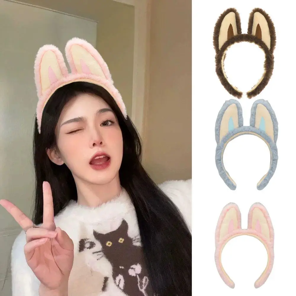 

Cute Plush Animal Ears Headband Cosplay Cartoon Animal Ear Head Hoop Women Hair Bands Holiday Party Christmas Hair Accessories