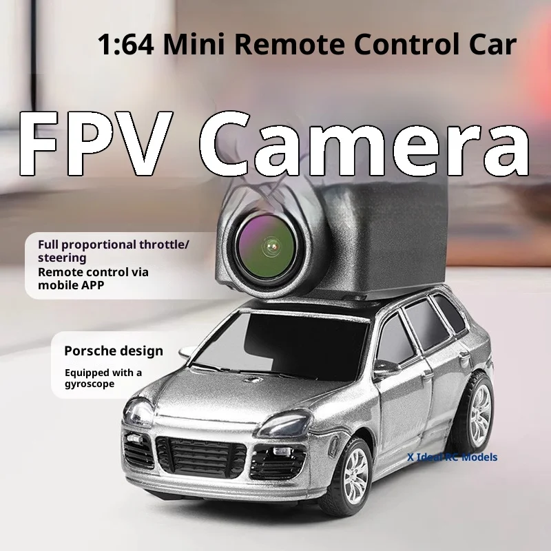 

Миниатюрная радиоуправляемая машинка FPV с функцией стрельбы, масштаб 1:64, полноразмерная настольная радиоуправляемая машинка-игрушка для карманного использования