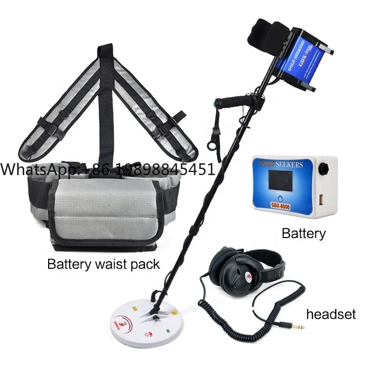 

Factory Price Gold Seekers GDX-8000 Underground Metal Detector GDX8000 Treasure Hunter Gold Finder Digger