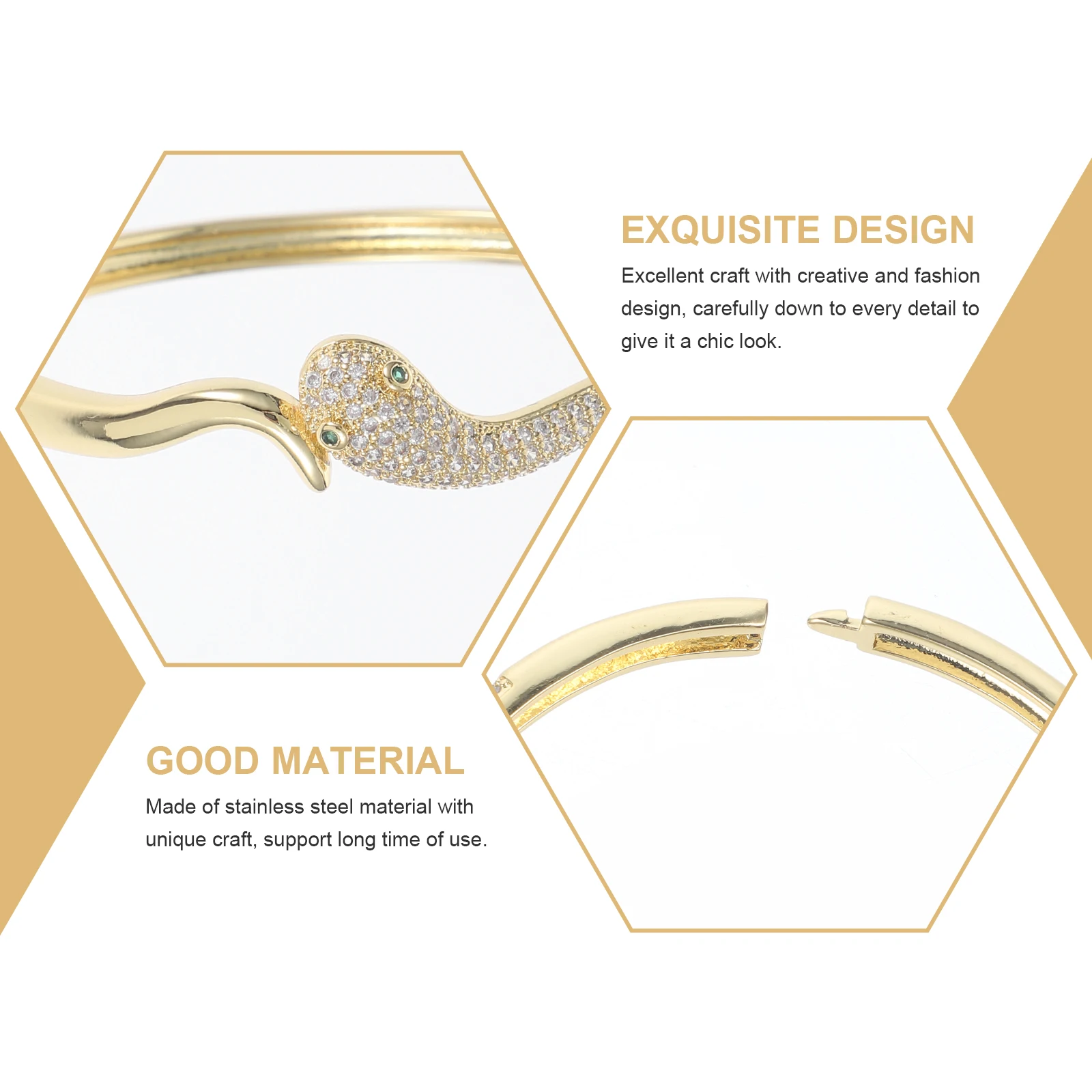 

Zircon Bracelet Women Copper Animal Charm Bangle Fashion Jewelry Teen Girls Bracelet H made Creative Design Christmas Gift
