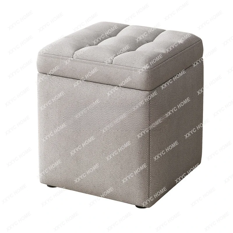 

#Household Storage Stool Living Room Coffee Table Sofa Stool Storage Chair Foot Furniture