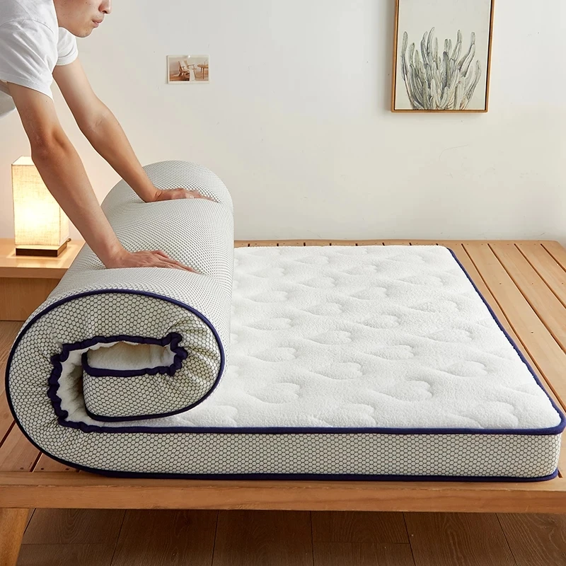 Lamb's Wool Mattress Soft Tatami Mattress Floor Mat Warm Bedroom Japanese Folding mattress Student Dormitory Single Double Bed