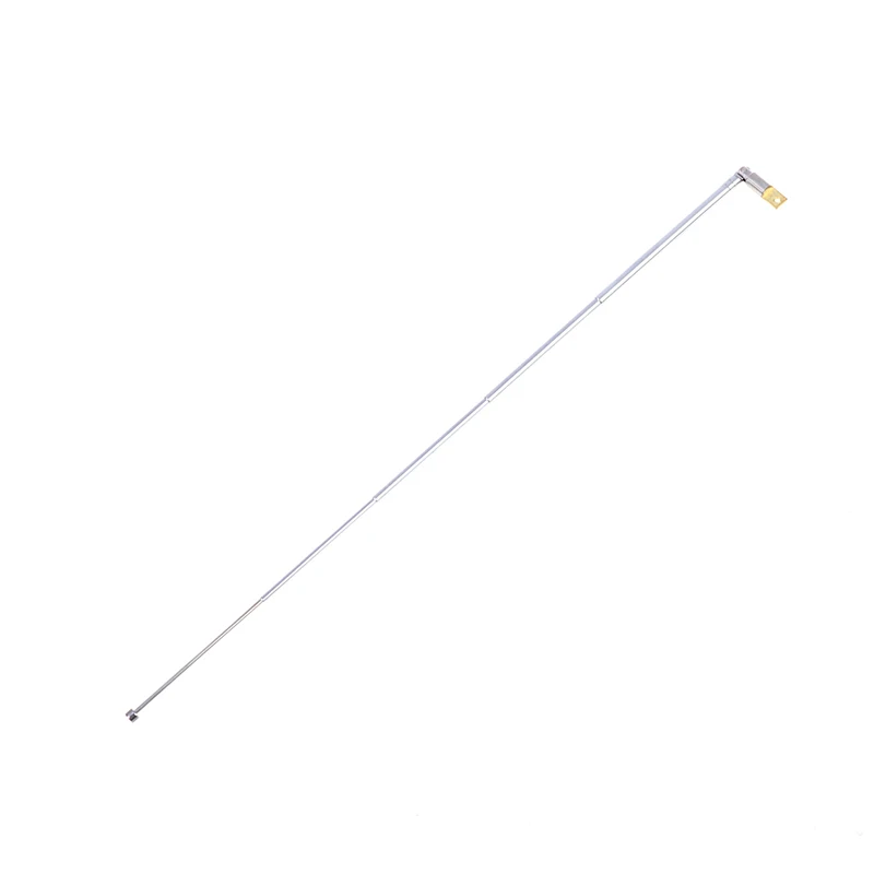 1PC 354mm 4 Section Telescopic Stainless Steel AM FM Radio Universal Antenna