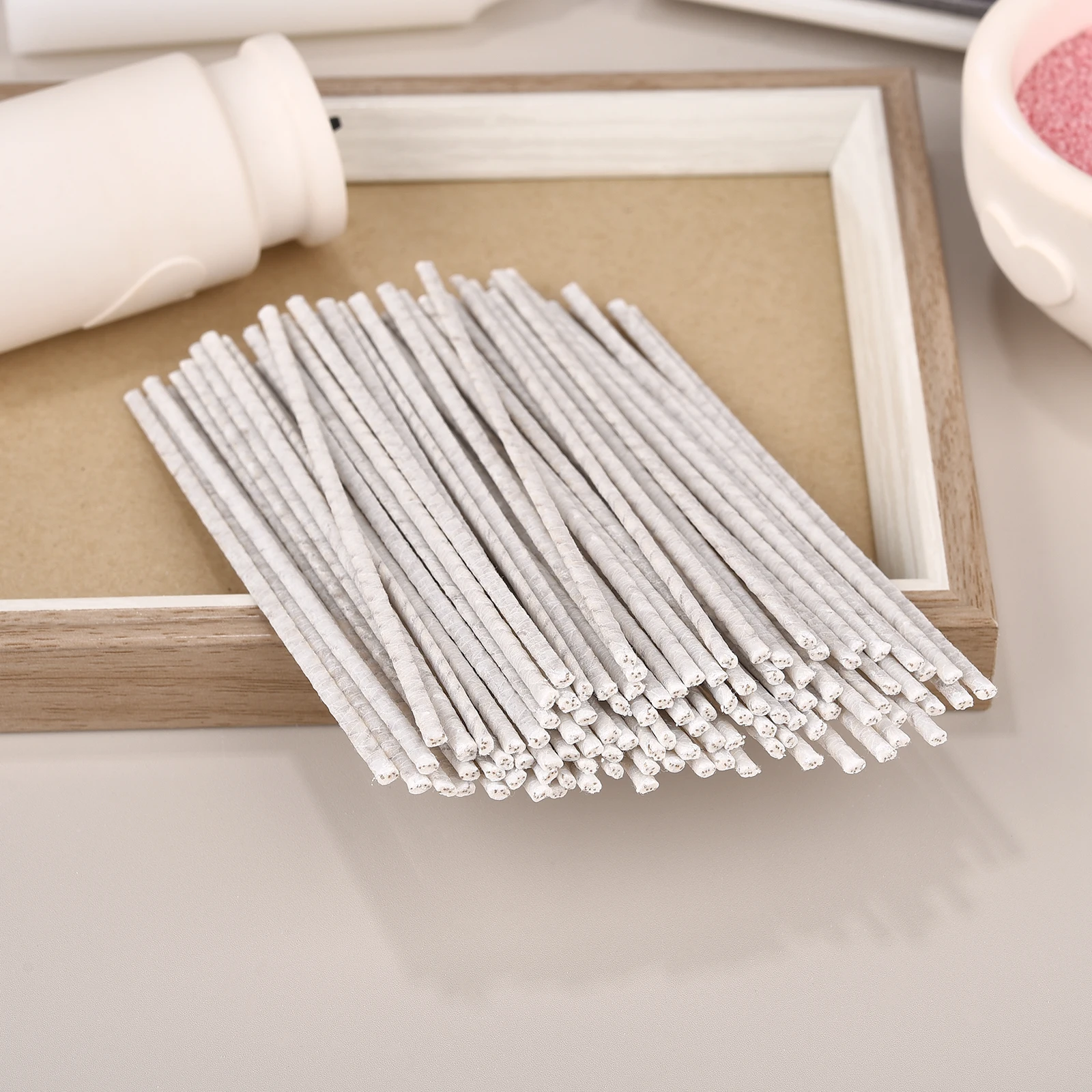 100 قطعة 6/10/15/20 سنتيمتر مش - مراجعة Candle Making Wicks وسعره