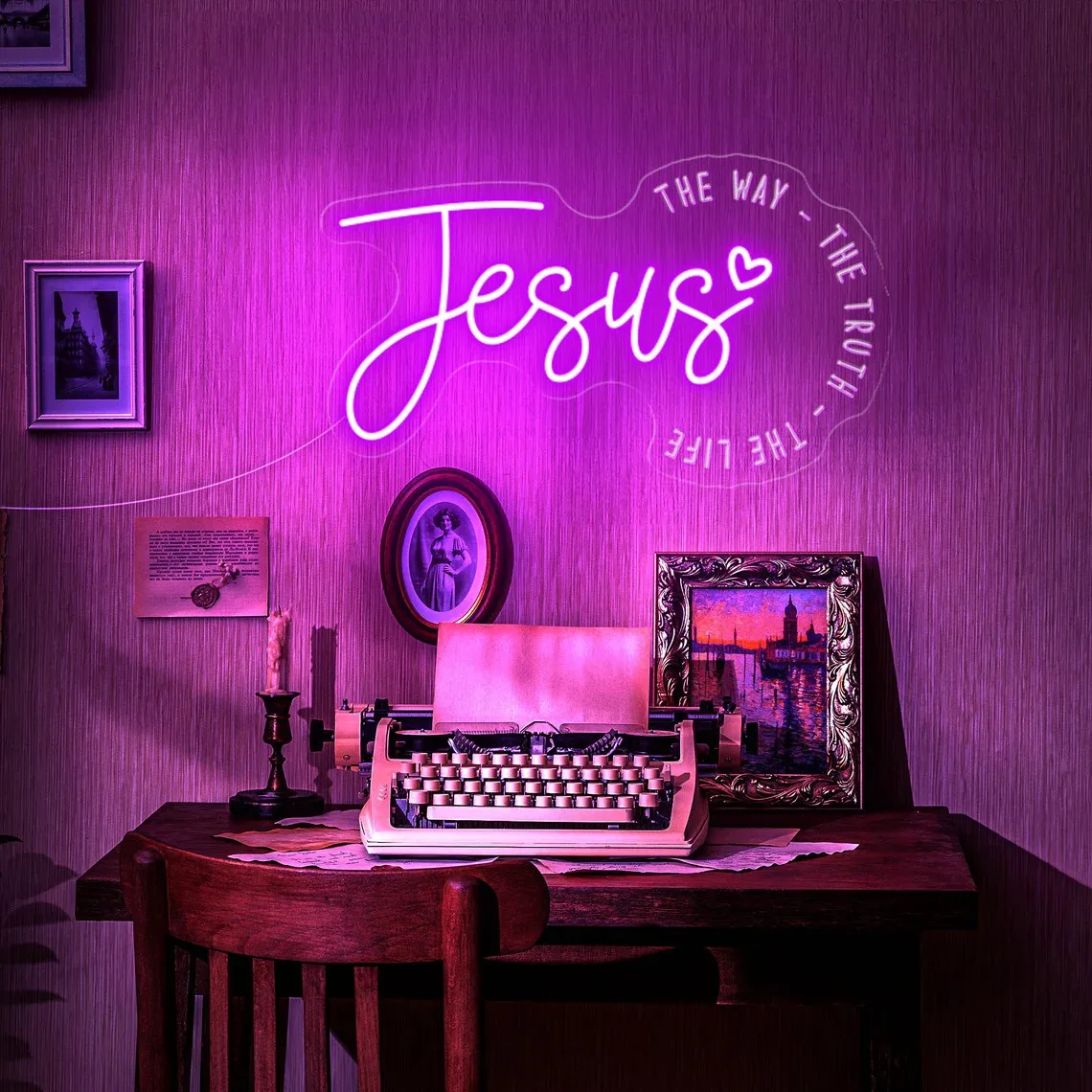 

Jesus Neon Light, Jesus Led Neon Sign, Jesus Christ Neon Sign, Christian Neon Sign, Religious Neon Sign, Christian Room Decor