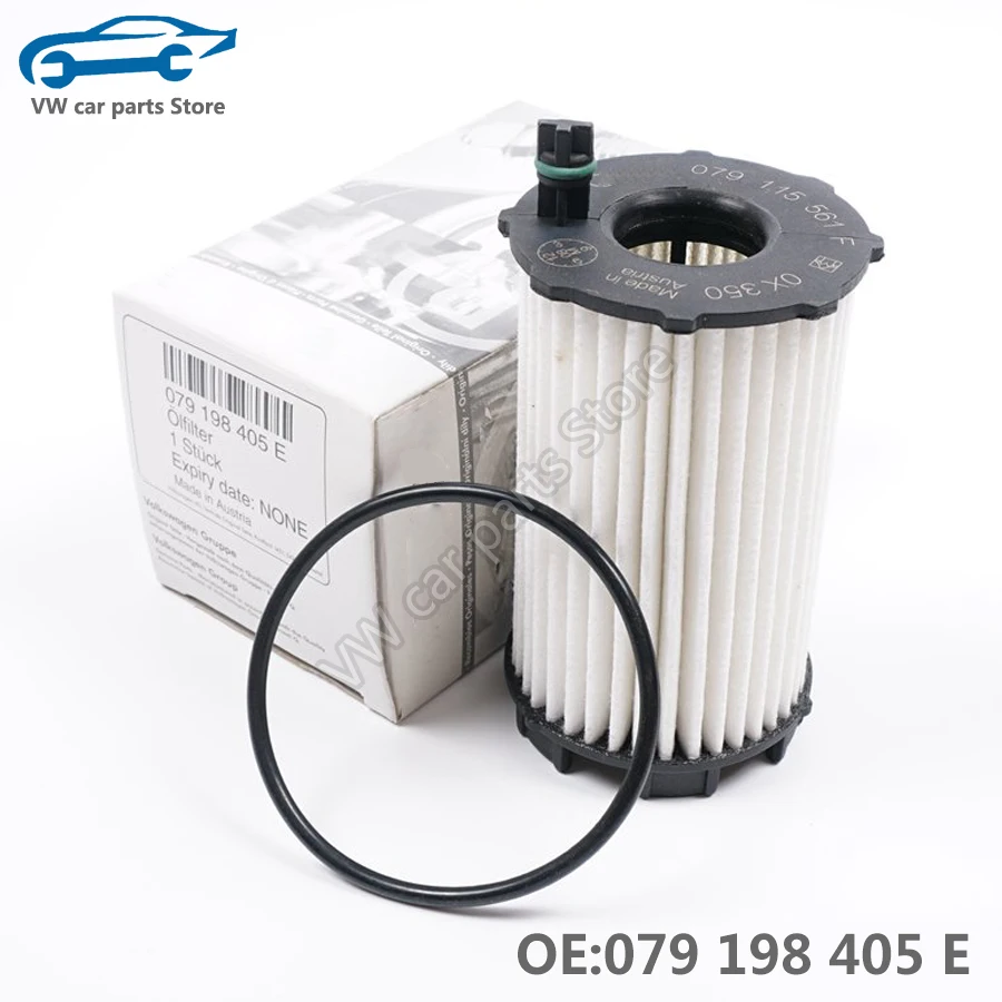 079198405E NEW Gasoline Engine Oil Filter For Audi A6 C6 Avant A5 A8 Q7 RS4 RS5 RS6 R8 Touareg 079 198 405 E