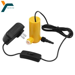 DC 12V Water Pump For Angle Grinder Guard Water Slotting Dust Cover Hood Water Drill Cutting Machine Slotting Machines 5L / Min