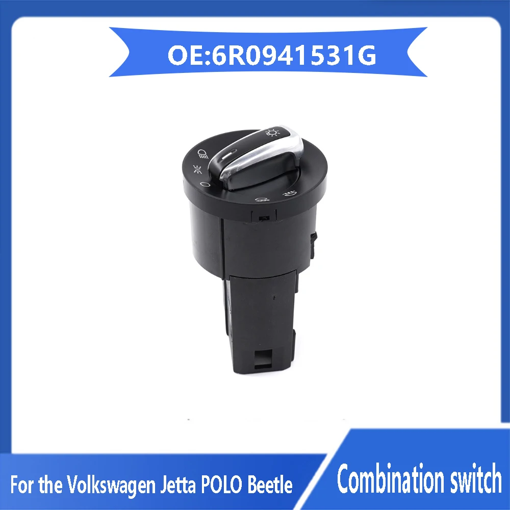 Suitable for automotive accessories for Volkswagen Jetta POLO Beetle 6R0941531G headlight fogswitch Headlight combination switch