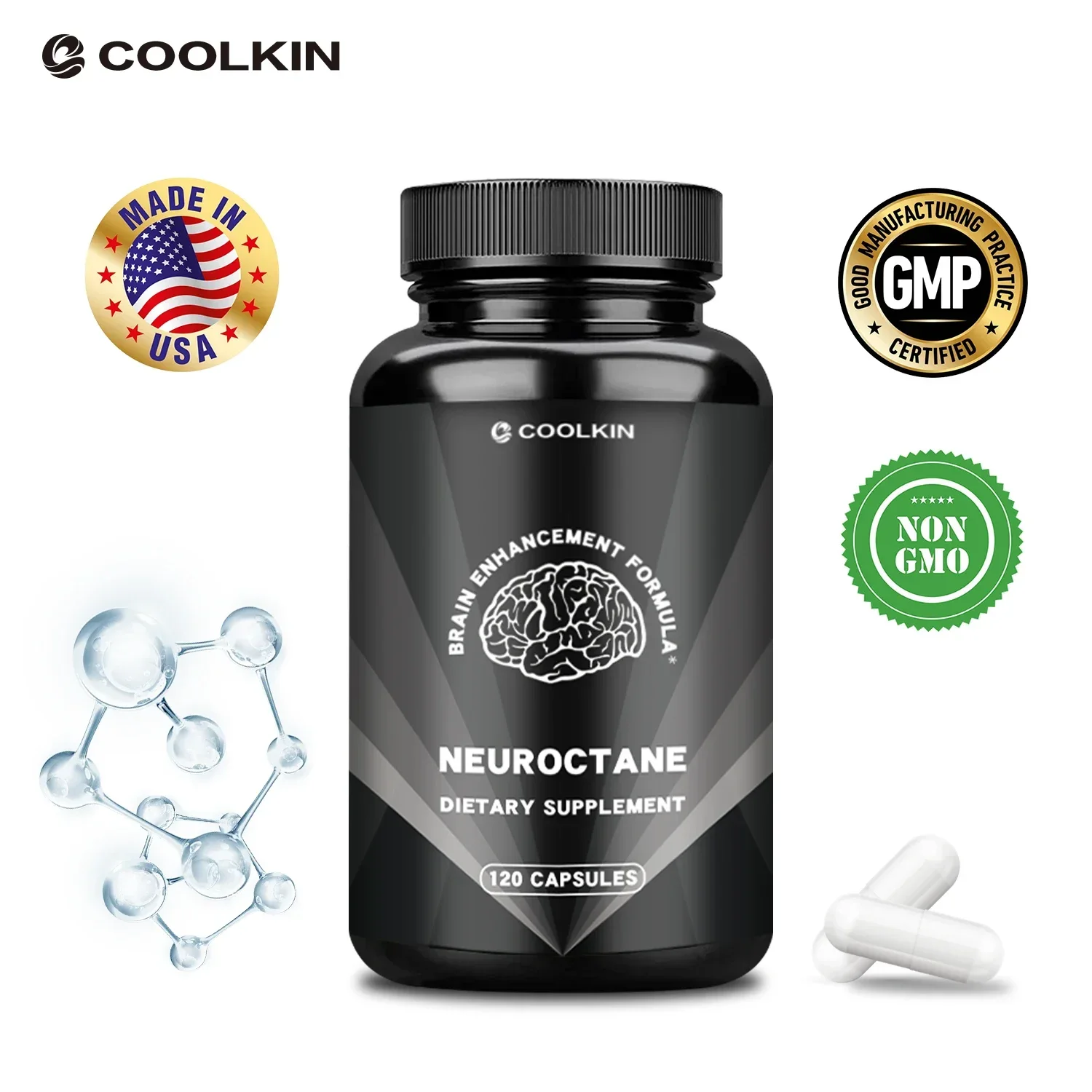 

Neuroctane Brain Support - Supports Brain Function, Mental Clarity, Focus and Memory