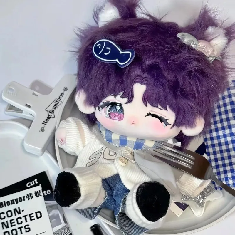 

Stuffed 20cm Game Love and Deepspace Rafayel Cute Plush Dress Up Cotton Doll Toys for Kids Plushies Cosplay Decor Birthday Gift