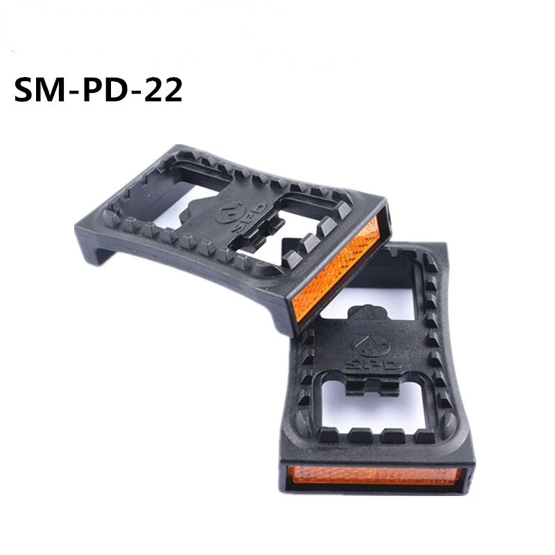 SM-PD22 SPD Cleat Flat Mountain Bike Pedal Bicycle PD-22 For M520 M540 M780 M980 Clipless MTB Pedals