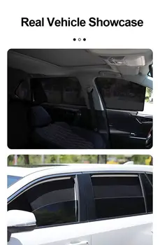 Geely EX5 Galaxy E5 액세서리, Proton e.MAS 7 2024 2025 2026 자석식 창문 햇빛 가리개/바이저/사생활 보호/자외선 차단 자동차 부품 12 best sales 양성자 - №5