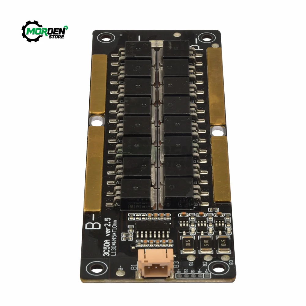 Balance 3S 12.6V 150A scheda di protezione della batteria al litio 50A BMS PCM li-ion Lipo 12V Inverter modulo di avvio ad alta corrente utensile