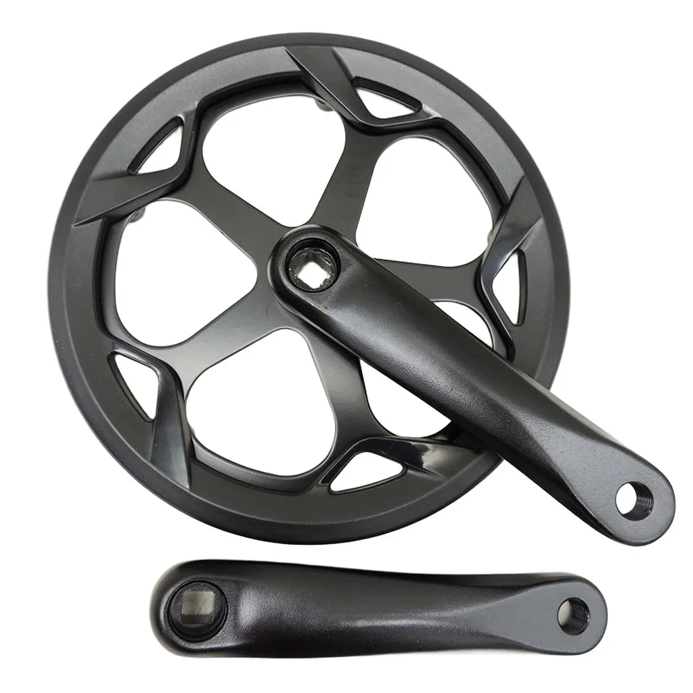 152mm Aluminum Crankset for Compact Folding Bikes Featuring 32T 48T 52T Chainring Mounting Cold for forged Strength Engineering