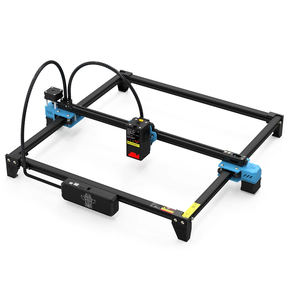 

TwotreesTTS-20 PRO laser engraving machine voltage 24V laser power 20W working range 418x418MM suitable for metal, wood, leather