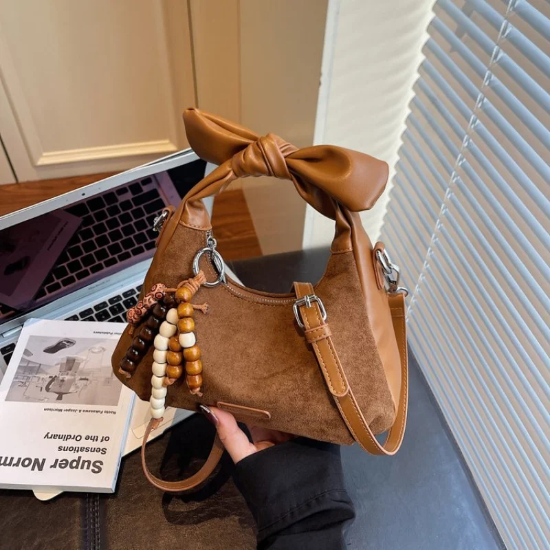 

Premium High-End Minimalist Vintage Leather Crossbody Bag For Stylish Women Casual Everyday Use With Solid Color