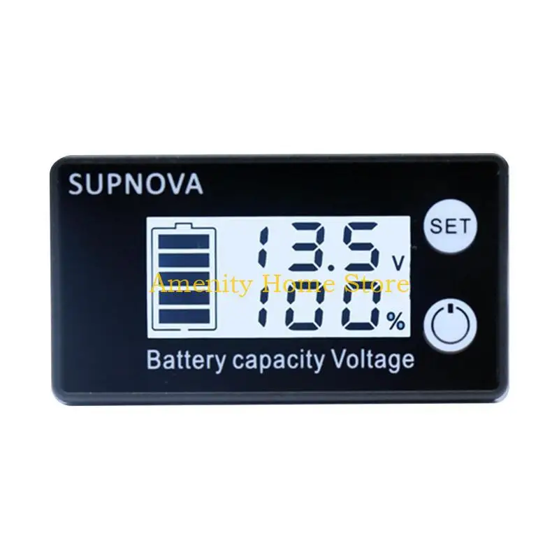 F26C سعة البطارية الجهد رصد مؤشر قياس الرصاص الحمضية وبطارية ليثيوم أيون #3
