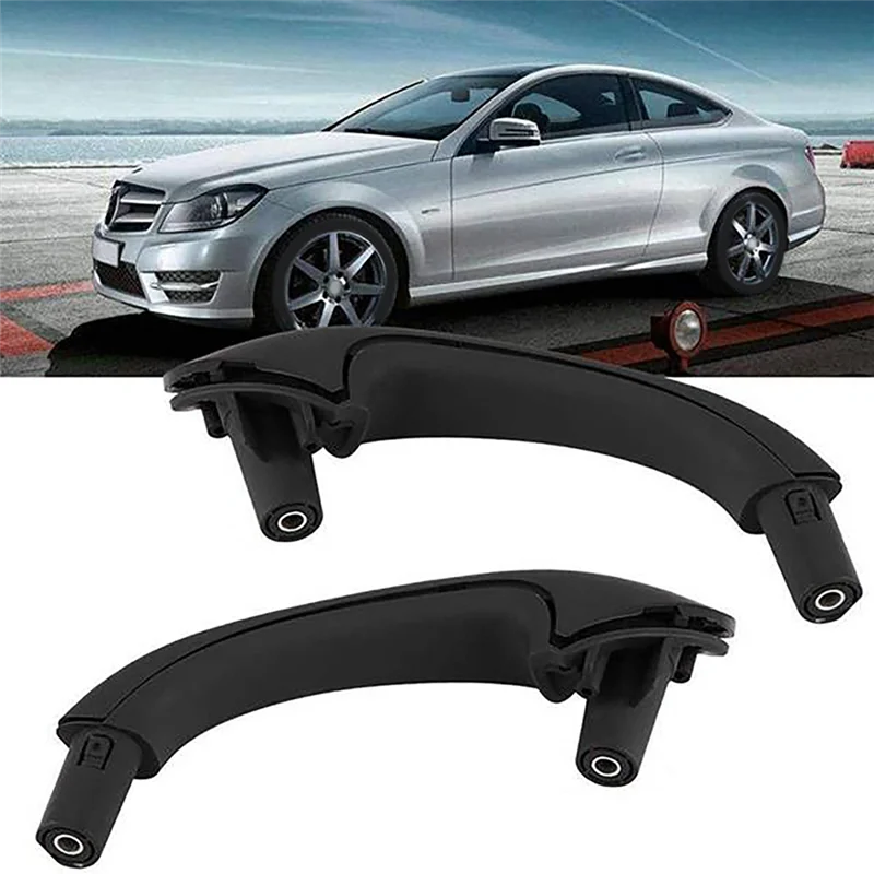 Ac29-مقابض سحب الأبواب الداخلية اليسرى واليمنى الأمامية 2038101551 2038101651 لسيارة Mercedes Benz W203 C Class