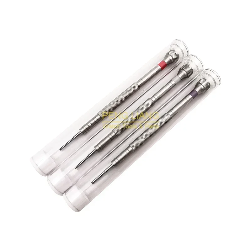 NFNF 3PCS T Shape Screwdrivers For RLX Daytona Submariner GMT Datejust Watch Bracelet Band Screw, PVC Tube Packing 1.2 1.4 1.6MM