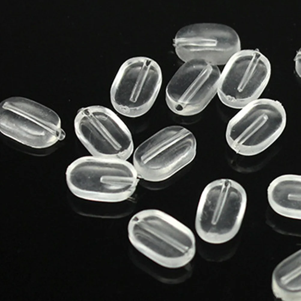 

20Pairs Glasses Nose Pads Soft Silicone Anti-Slip Nose Cushion for Glasses Sunglasses Eyeglasses Frame Replacement