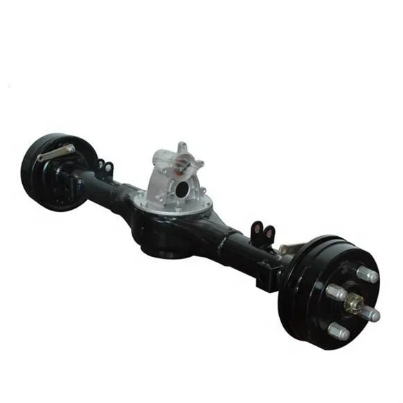 Custom length low speed electric vehicle rear axle, equipped with motor 5KW 48V 72V drive shaft rear axle kit DC motor