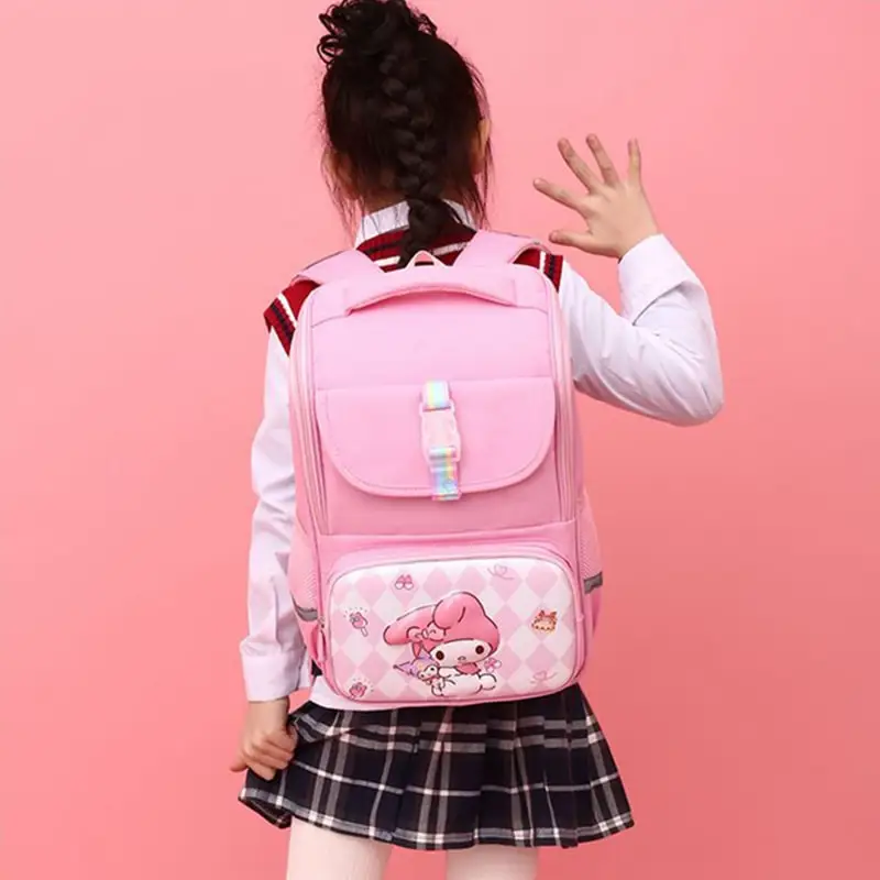 Sanrioed Kuromi Anime carino grande capacità bambini zaino zaini studente cartone animato organizzatore borsa a tracolla regalo per amico