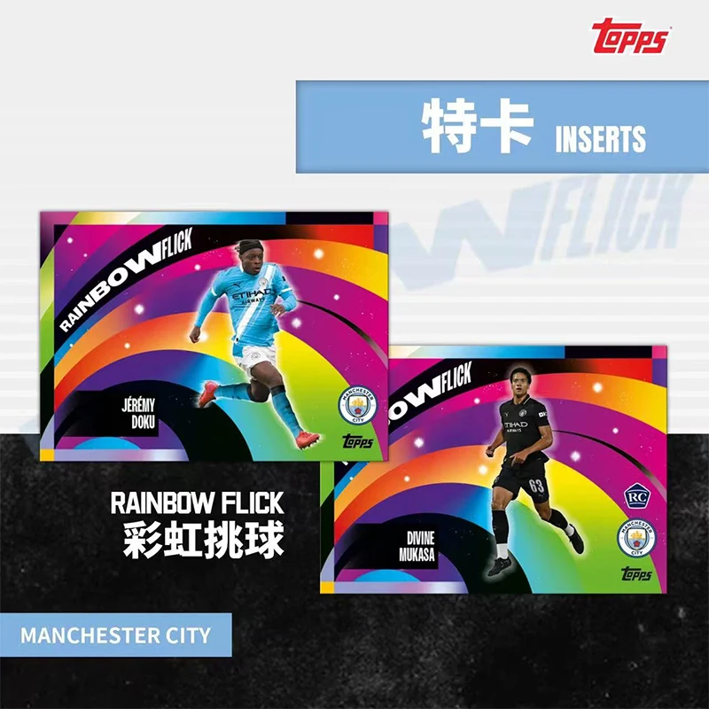 New 2025/26 Topps Manchester City Team Sets SEASON Collection Card Haaland Limited Signature