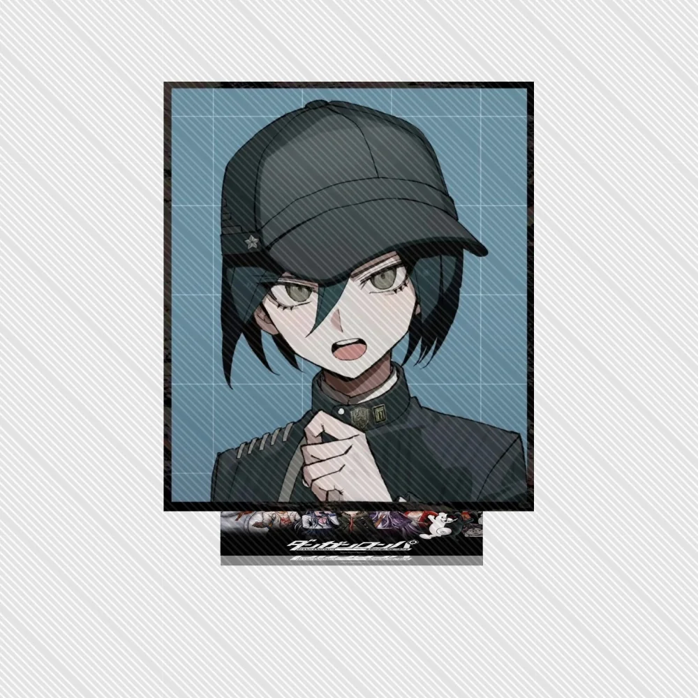 لعبة Danganronpa 10 سنتيمتر حامل أكريليك لطيف نموذج تأثيري شخصيات حلية اكسسوارات السلع جمع هدايا عيد الميلاد