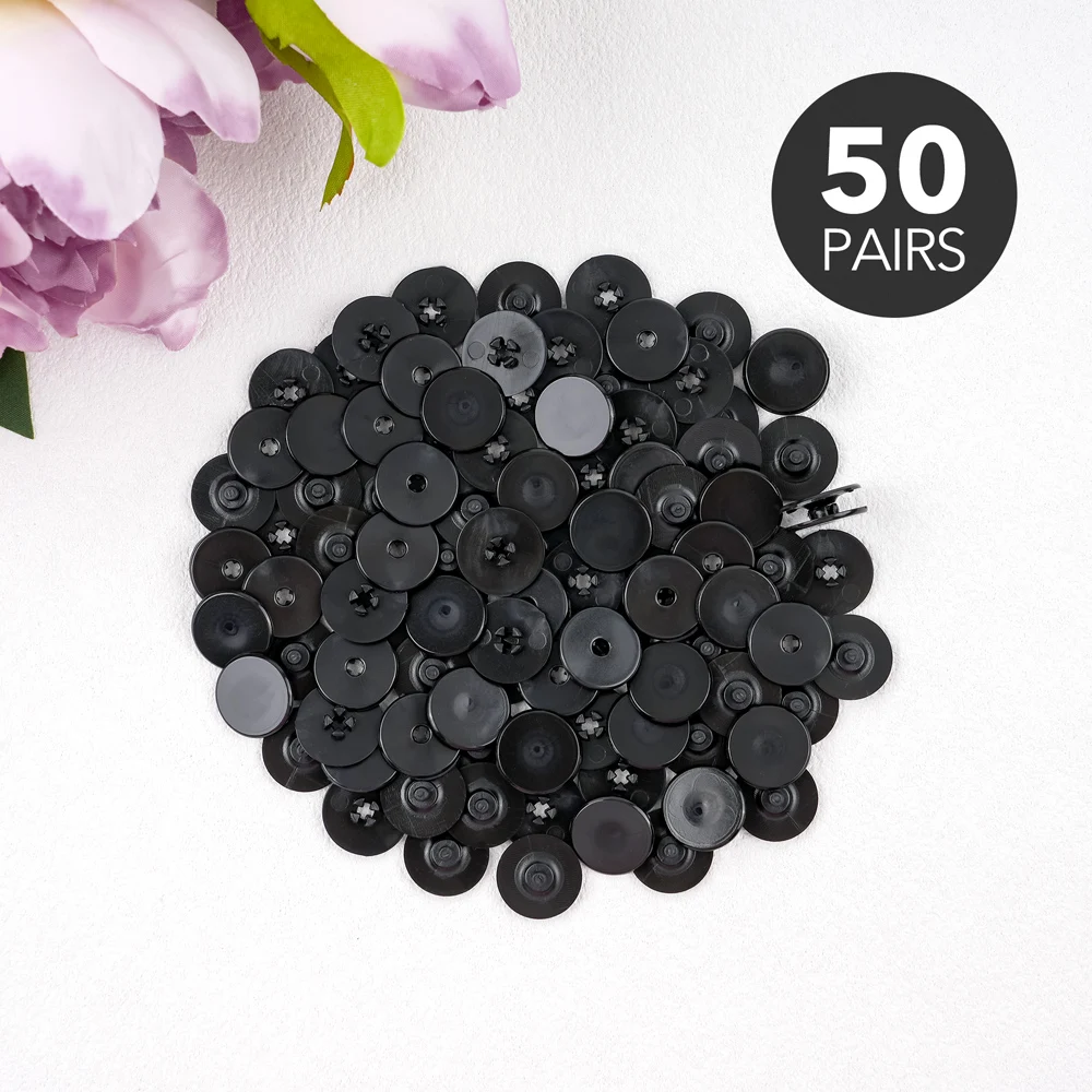 50 Pairs of Snap'n Slides for Making Slider Card Spinner Swing Arm Cards Round Interlocking Disks Easy to Use That Snap and Spin